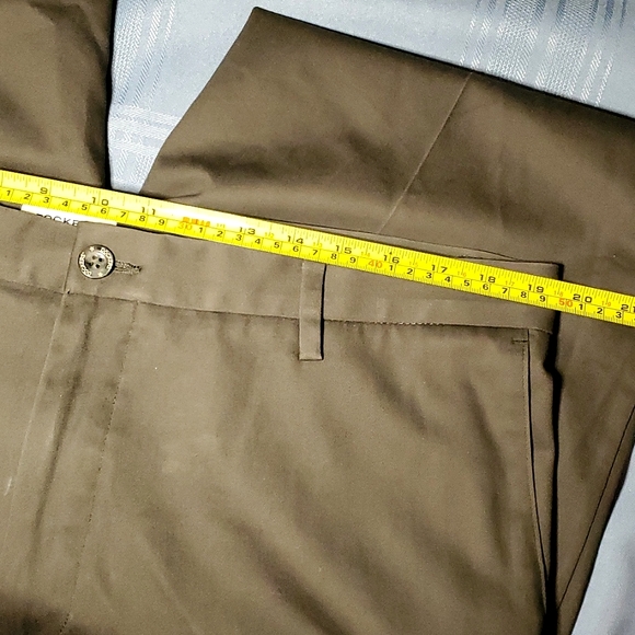 Dockers Men's Grey/Green Dress Pants/Trousers - W38 L30 - Picture 4 of 16